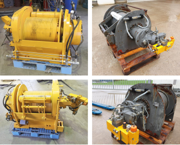 Various used winches web 