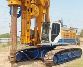 Used BAUER BG 24 H Rotary Drilling Rig - Year 2012