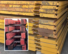 TWF Double slide rail shoring - STANDARD