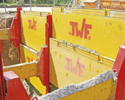 TWF Double slide rail shoring - Year 2018