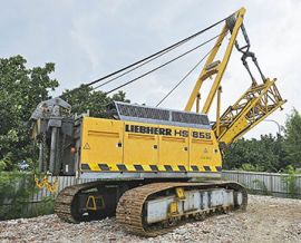 Used LIEBHERR Crawler Crane HS 855 HD - 2009