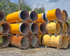 Used BAUER Double Wall Casings Ø 1180