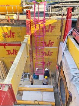 TWF - Escalera de entibados